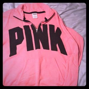 Pink half zip sweater!!!